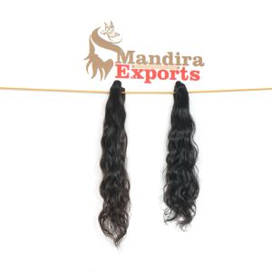 Extensiones de cabello de templo indio virgen 100%, paquetes ondulados rizados naturales Remy de la mejor calidad, estilos sueltos de ondas profundas, ondas súper onduladas - Product Image 5