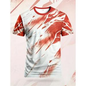 เสื้อยืดแขนสั้นคอกลมพิมพ์ลายปลาวาฬทรงหลวมกีฬาลำลองแฟชั่น100ฤดูร้อนสำหรับผู้ชาย - Product Image 5