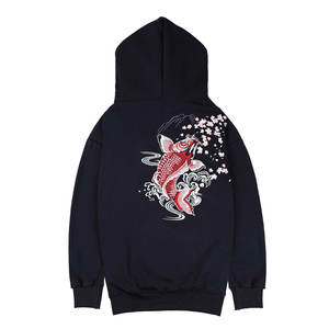 Vêtements décontractés hommes broderie sweats à capuche de haute qualité Anti-rides respirant entièrement personnalisé léger 100% coton automne - Product Image 2