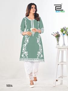 Conjunto Kurta de diseñador de Ropa Étnica india de proveedor mayorista para uso festivo e informal a precios de mayorista - Product Image 5