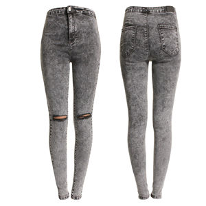 Nuevos Pantalones Vaqueros de Mezclilla para Mujer, Cómodos y Acogedores, al por Mayor, Diseño Vintage con Aberturas y Lazos, Servicio Personalizado OEM, Alta Calidad, 2026 - Product Image 4