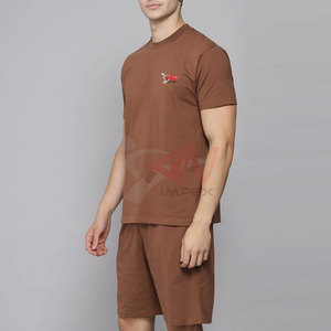 Conjunto de Camiseta y Pantalones Cortos de Alto Rendimiento, Tejido Transpirable para Entrenamientos Intensos y Trotar - Product Image 2