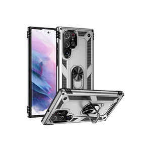 Étui de protection en silicone TPU gris de qualité supérieure Netzy SAFA Vega Series pour Samsung Galaxy S22 Ultra, design élégant, emballage en boîte - Product Image 1