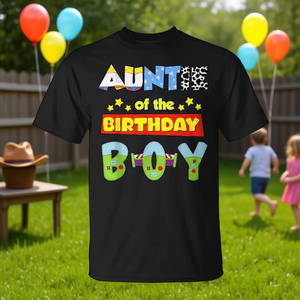 Maglietta Promozionale Personalizzata per la Festa di Compleanno della Nonna del Cowboy - Decorazioni per la Festa in Famiglia - Product Image 3