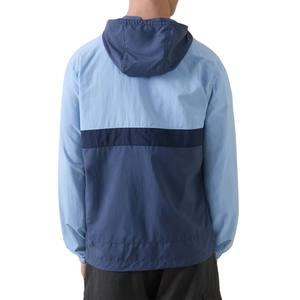 แจ็กเก็ตกันลมน้ำหนักเบาสำหรับผู้ชายมีฮู้ดปรับสีตัดตามสั่งแขนยาวสำหรับฤดูหนาว - Product Image 5