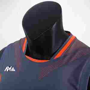 Uniformes de Voleibol Personalizados de Alta Calidad con Impresión Digital, Unisex para Adultos, Colores Blanco/Negro, Tela 100% 140g, Más Vendidos - Product Image 3