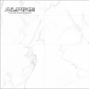 LUCCA WHITE ALPINE Elegance Carreaux de marbre numérique brillant 600x600mm Carreaux de mur et de sol pour application dans le modèle céramique Novac - Product Image 4