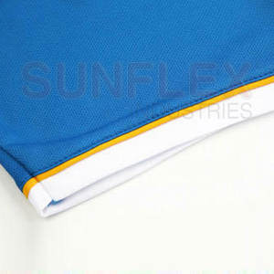 ชุดเสื้อฟุตบอลใส่สบายสีพื้นชุดเสื้อฟุตบอลสีพื้นชุดผ้าโพลีเอสเตอร์ออกแบบได้ตามต้องการ - Product Image 4