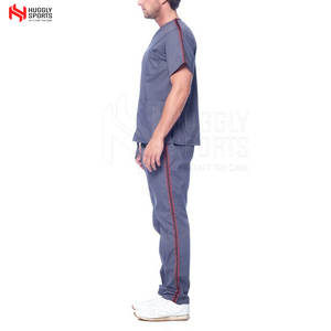 ชุดยูนิฟอร์มแพทย์แบบสครับ แขนสั้น ดีไซน์สั่งทำพิเศษ ปี 2025 คุณภาพสูง ผ้าฝ้าย 100% แห้งเร็ว ระบายอากาศได้ดี สวมใส่สบาย - Product Image 2