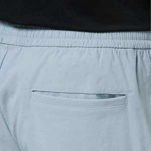 Shorts cargo pour homme à séchage rapide avec fermeture éclair, motif rayé imprimé personnalisé, méthode de tissage tricotée, poche latérale utilitaire, vente chaude - Product Image 5