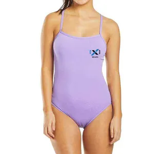 Maillot de bain une pièce boyleg pour femme avec coussin de poitrine amovible dos nageur maillots de bain fatigués fitness costume une pièce