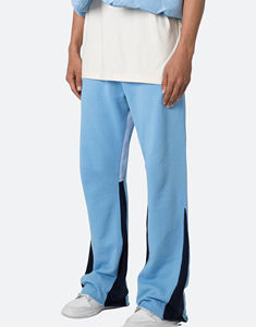 OEM/ODM personalizado Chenille bordado Logo recto de pierna ancha Baggy Joggers pantalones de chándal relajado Baggy Fit Hip Hop Gym Wear Pantalones - Product Image 2