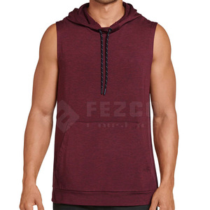 เสื้อฮู้ดแขนกุดสำหรับฤดูหนาว ผ้าระบายอากาศได้ดี คุณภาพสูง หลายสี สำหรับผู้ชาย - Product Image 1