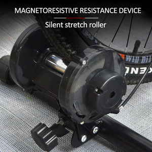 <span class=keywords><strong>Vélo</strong></span> d'exercice électrique réglable Jrtzl M-200 pour intérieur, entraîneur à résistance magnétique, tapis de sport, transmission avant pour <span class=keywords><strong>vélo</strong></span> de route et <span class=keywords><strong>VTT</strong></span> à domicile - Product Image 2