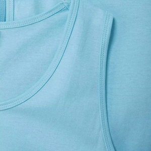 Débardeur pour homme en coton respirant, sans manches, pour le fitness, service OEM - Product Image 3