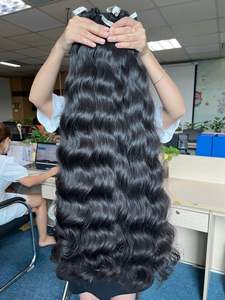 ผมกัมพูชาแบบธรรมชาติเป็นลอน 100% แท้ จัดเรียงเกล็ดผมอย่างเป็นธรรมชาติ ขายส่งแบบเวอร์จิน ไม่ผ่านการแปรรูป  แบบสกินเวฟท์ 9A เรมี่ ขนาด 10-50 นิ้ว - Product Image 5