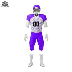 Uniforme de Entrenamiento de Fútbol Americano al por Mayor |   Conjunto de Jersey Deportivo Corto Transpirable para Tallas Grandes |   Logotipo con Colores Personalizados |   OEM - Product Image 3