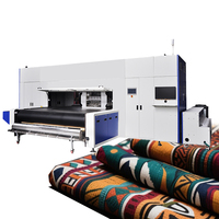 Machine d'impression numérique textile industrielle à 48 têtes pour la production à grande échelle de chiffon