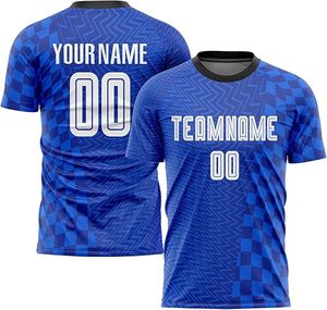 Logo personnalisable Maillot de football classique de haute qualité Uniforme d'entraînement sportif pour adultes et enfants Vêtements de football - Product Image 2
