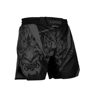 กางเกงมวยไทยขาสั้น MMA แบบคลาสสิกสำหรับผู้ชายผู้หญิง - Product Image 1