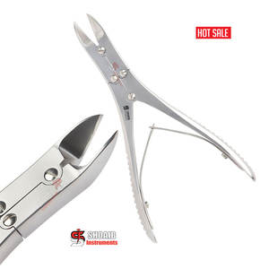 Couteau à os en acier inoxydable Stille Liston, lame droite de 30 mm, longueur totale de 275 mm, double action, haute qualité, certifié CE - Product Image 4