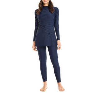 Traje de Baño Islámico Musulmán para Mujer, Talla Grande, Nailon de Secado Rápido, Estampado Frontal, Proveedor y Fabricante de Trajes de Baño Islámicos Burkini - Product Image 1