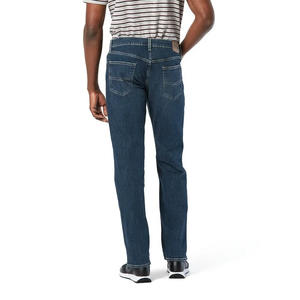 กางเกงขาสั้นผ้ายีนส์ทรงสลิมฟิตสำหรับผู้ชายกางเกงขาสั้นฟอกดีไซน์ตามสั่ง - Product Image 2