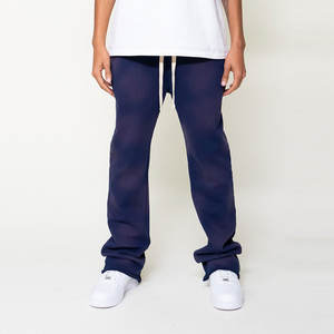 กางเกงวอร์มขาบานสำหรับผู้ชายกางเกงสเวตเตอร์ซักได้แฟชั่นฤดูใบไม้ร่วง - Product Image 1