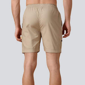 กางเกงขาสั้นวิ่งลำลองสไตล์ไฮสตรีทสำหรับผู้ชายแห้งเร็วชุดออกกำลังกายผ้าฟลีซใส่เล่นยิมพร้อมโลโก้ออกแบบได้ตามต้องการ - Product Image 4