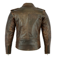 Vestes en cuir de luxe fabriquées au Pakistan vente en gros qualité d'exportation en cuir véritable de qualité supérieure vêtements d'extérieur de mode durables et élégants