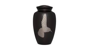 Butterfly Flying Printed Metal Cremation Urn for Ashes Adult Funeral <b>Memorial</b> Decorative Urn at Wholesale Price by Antique CO - Product Image 6