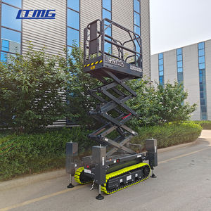 LTMG gunting angkat Platform kerja udara, Platform angkat gunting 7.8m 550kg bertenaga baterai baru untuk dijual - Product Image 6