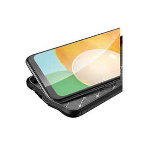 Coque en silicone bleu marine premium JoieCreatif Niss pour Samsung Galaxy A13 5G, protection arrière souple en TPU, électroplaquée - Product Image 5