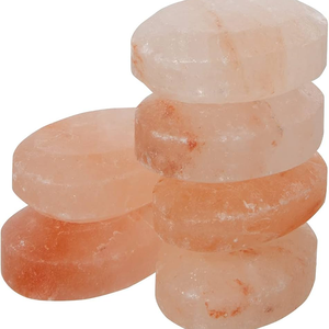 Savon de sel minéral de l'Himalaya, fabriqué avec des morceaux de cristal naturels pour un nettoyage en profondeur de la peau, routine de bain détox - Product Image 5