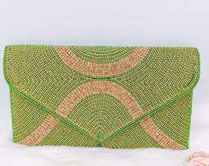 Nouveaux sacs à souder Designer Femmes Perlé Embrayage Perle De Rocaille multi couleur Sacs À Main Sacs À Main À La Main par MD HANDICRAFTS - Product Image 5