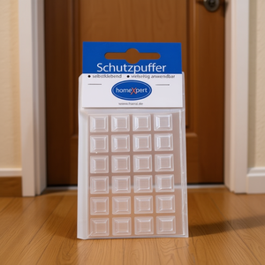 Almohadillas y Protectores Autoadhesivos Transparentes de Plástico Cuadrado de 12.7 mm para Puertas y Alfombras - Product Image 3