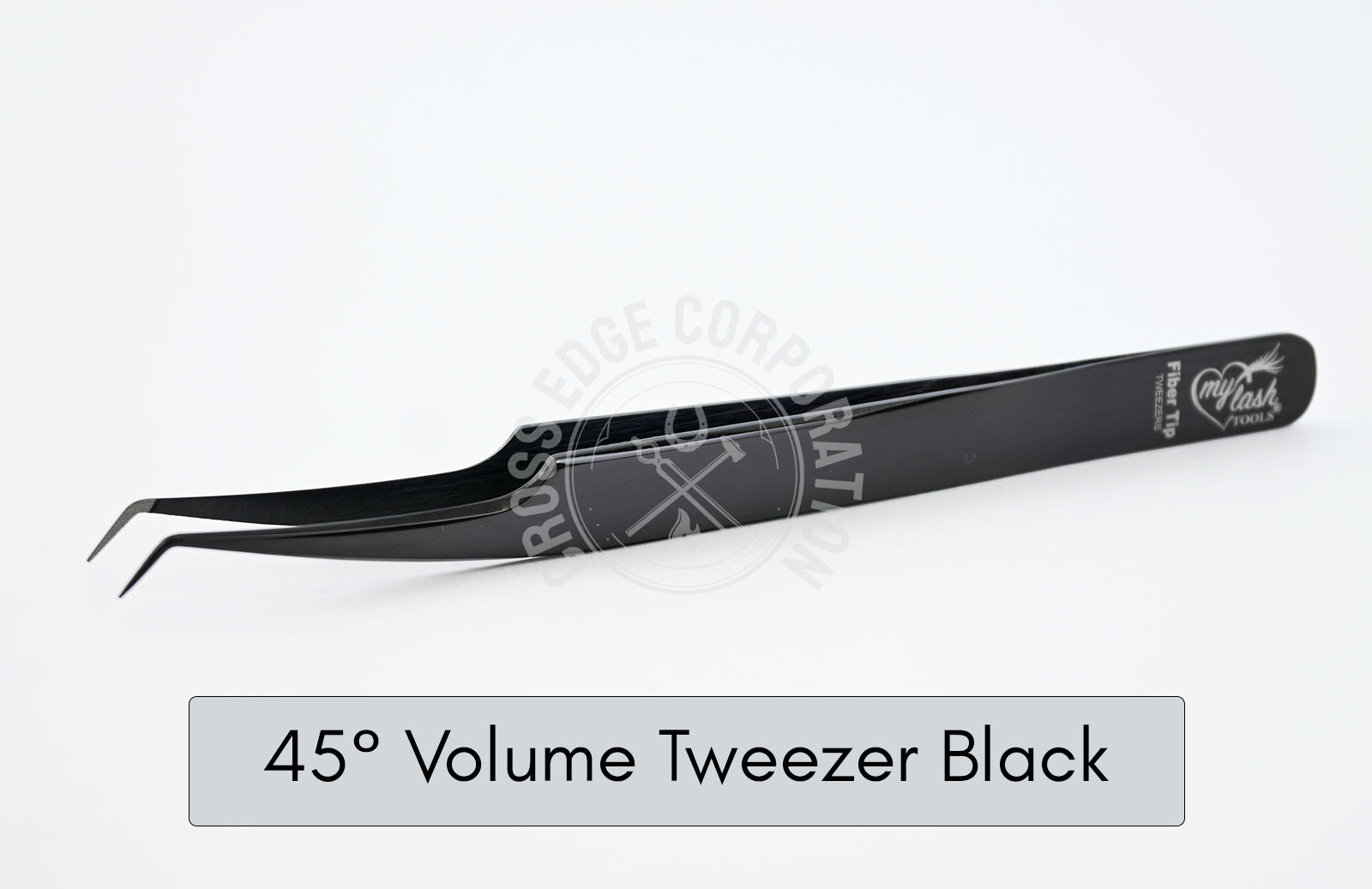 45° Volume Tweezer Black