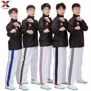 Uniforme de Entrenamiento de Artes Marciales de Taekwondo Unisex de Calidad de Exportación, Impresión Personalizada, Transpirable, Ligero, 100% Algodón, Cintura Alta - Product Image 4