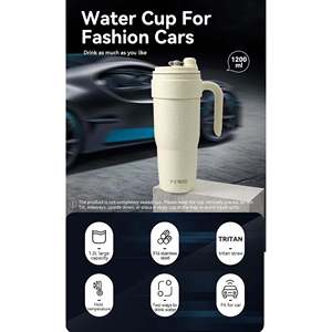 Tazza isolata di viaggio in acciaio inossidabile con coperchio di paglia a prova di fuoriuscita per bevande calde bevande fredde PC Tumbler materiale per tutti i giorni - Product Image 4