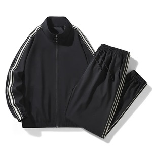 ชุดวอร์ม100% ผ้าฝ้ายโอเวอร์ไซส์สำหรับผู้ชายชุดวอร์มโอเวอร์ไซส์เนื้อผ้าระบายอากาศได้ดีคุณภาพระดับพรีเมียม - Product Image 2