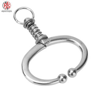 Sujetador de toros profesional con resorte, herramienta para ganado de acero inoxidable, sujetador de toros con resorte - Product Image 1