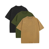 Camisetas de Hombre 100% Algodón de Alta Calidad al por Mayor, Lisas para Sublimación, Ropa a Granel, Impresión Personalizada, Tallas Grandes, Diseño de Letras