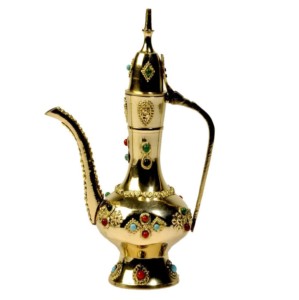 Vase en laiton de haute qualité, fabrication indienne, vente chaude, traditionnel, en métal, de style arabe, à bas prix - Product Image 3