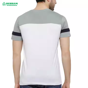 เสื้อยืดผู้ชายทรงหลวมคุณภาพสูงขายดี ผ้าฝ้าย 100% เป็นมิตรกับสิ่งแวดล้อม แห้งเร็ว สวมใส่สบาย - Product Image 2