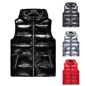 Chaqueta de Invierno para Hombre 2025, Abrigada, de Lana, con Cierre, Acolchada, Transpirable, Impermeable, con Decoración Vintage, Servicio OEM, Lavada - Product Image 2