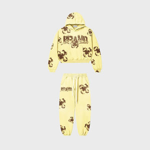 ชุดวอร์ม2025พิมพ์ลาย DTG ทันสมัยกำหนดได้เองพิมพ์ลาย DTG ฉลากตามต้องการ - Product Image 3