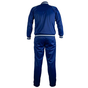Survêtement de football décontracté pour homme à manches longues, couleur bleu marine, fermeture éclair intégrale, léger, respirant, vêtements de sport d'hiver, entraînement - Product Image 2