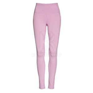 Legging de cintura media de algodón 100% transpirable con estampado personalizado de estilo informal para mujer a precio de fábrica con logotipo personalizado - Product Image 1