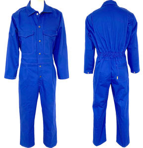 Combinaison de sécurité industrielle bleu roi et orange, vêtement de travail intégral, haute visibilité, combinaison de protection pour l'ingénierie - Product Image 6