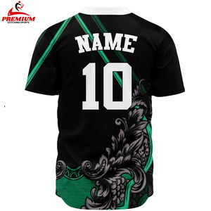 Meilleures ventes de maillots de baseball unisexes personnalisés, vente en gros directe d'usine, caractéristique respirante, maillots de baseball personnalisés très vendus - Product Image 2